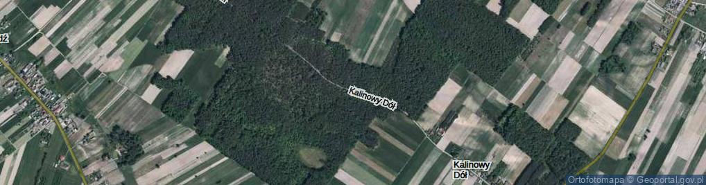 Zdjęcie satelitarne Kalinowy Dół ul.